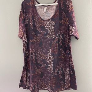 Lularoe Perfect Tee, 3X